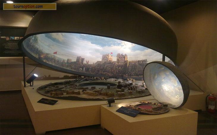Panorama 1453 Museum/inside Panorama 1453 Museum/inside